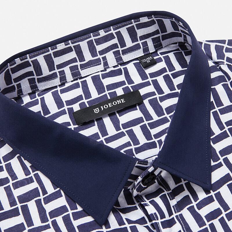 九牧王joeone男士衬衫