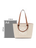 预售 LOEWE ANAGRAM 方型LOGO徽标购物袋A717S72X06 女士单肩手提包