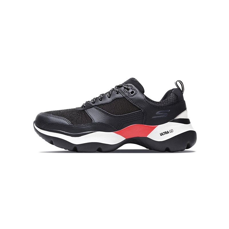 Skechers斯凯奇女鞋厚底增高复古鞋 时尚潮流休闲运动鞋18061