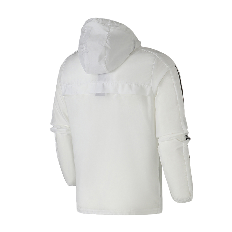 阿迪达斯男服外套夹克防风服皮肤衣薄款休闲运动服EK4725
