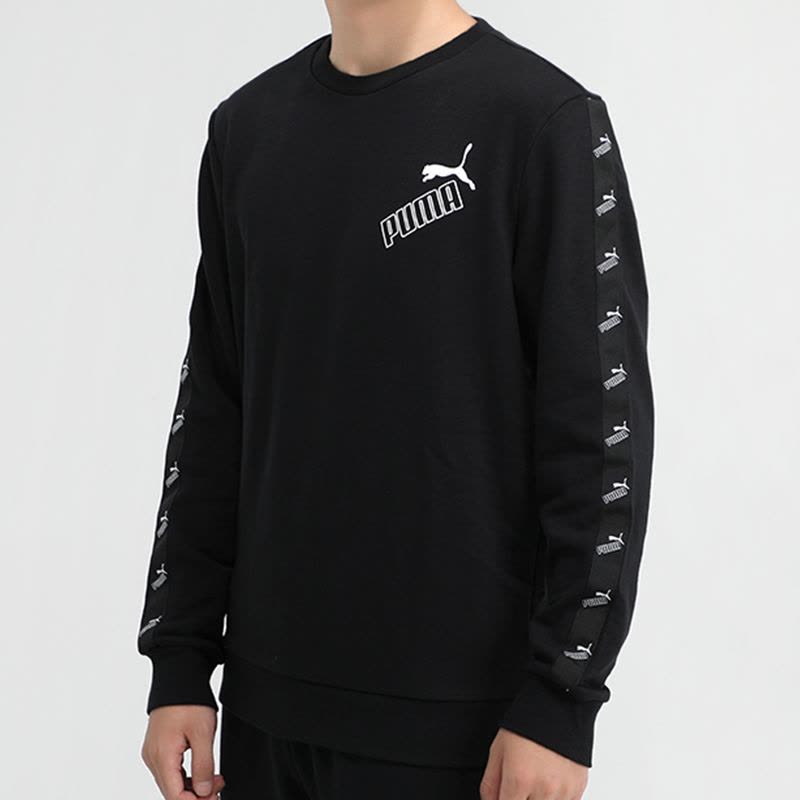 PUMA彪马旗舰卫衣男2020秋季新款串标运动服套头衫外套586914-01图片