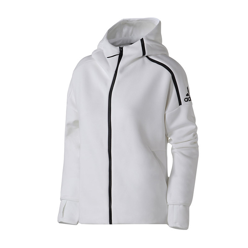 【自营】adidas阿迪达斯女子夹克外套ZNE休闲运动服DN8508 L DN8508白色