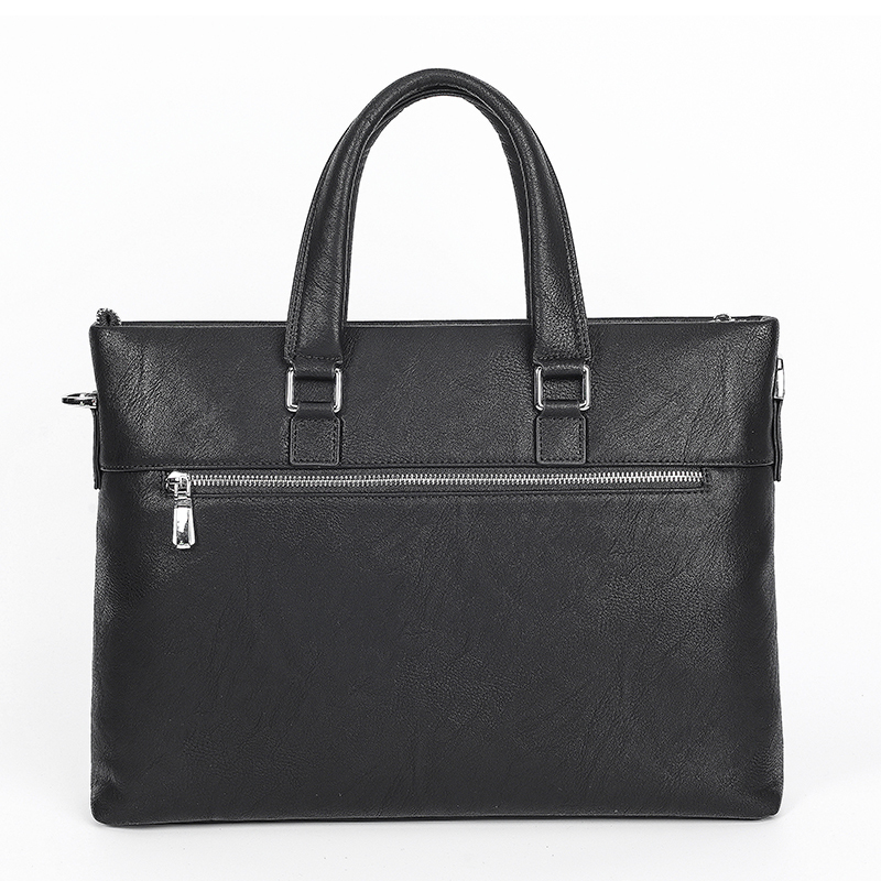 柒牌seven韩版商务手提包男时尚休闲公文包简约潮流男士包包