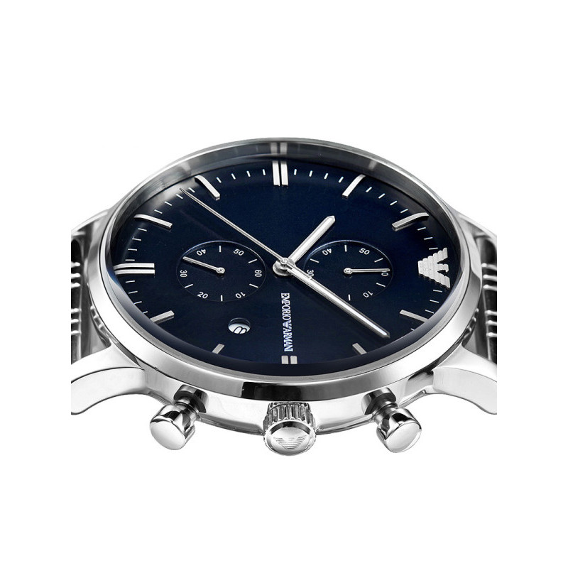 阿玛尼emporioarmani手表男表简约时尚质感男士石英表欧美品牌ar1648