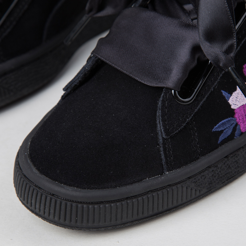 puma彪马 basket heart 蕾哈娜女子蝴蝶结时尚运动休闲鞋板鞋 367811