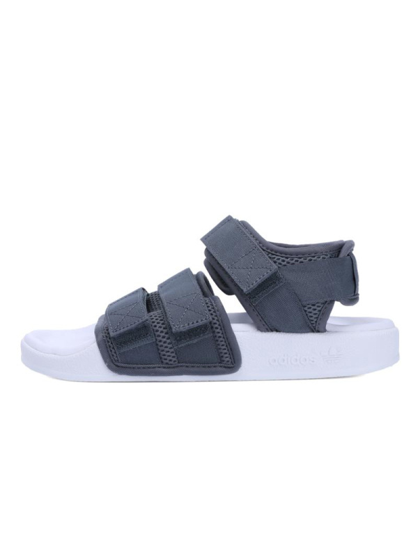 Adidas/阿迪达斯男女三叶情侣魔术贴透气沙滩鞋凉鞋CQ2672