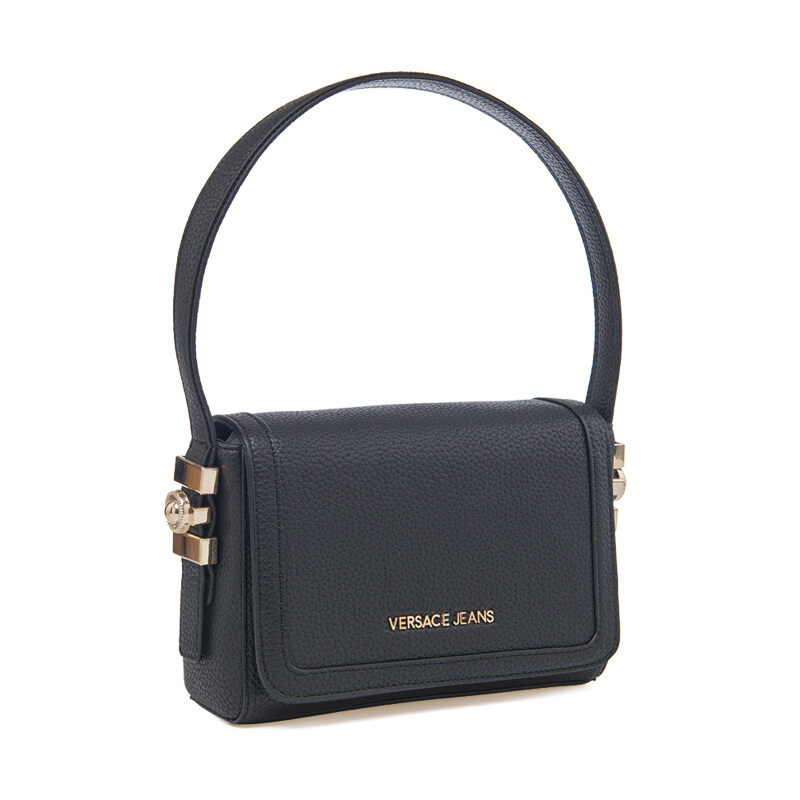 VERSACE JEANS范思哲 轻奢品18新款 女士黑色聚酯纤维小号单肩包奢侈品E1VRBBH3 70035 899