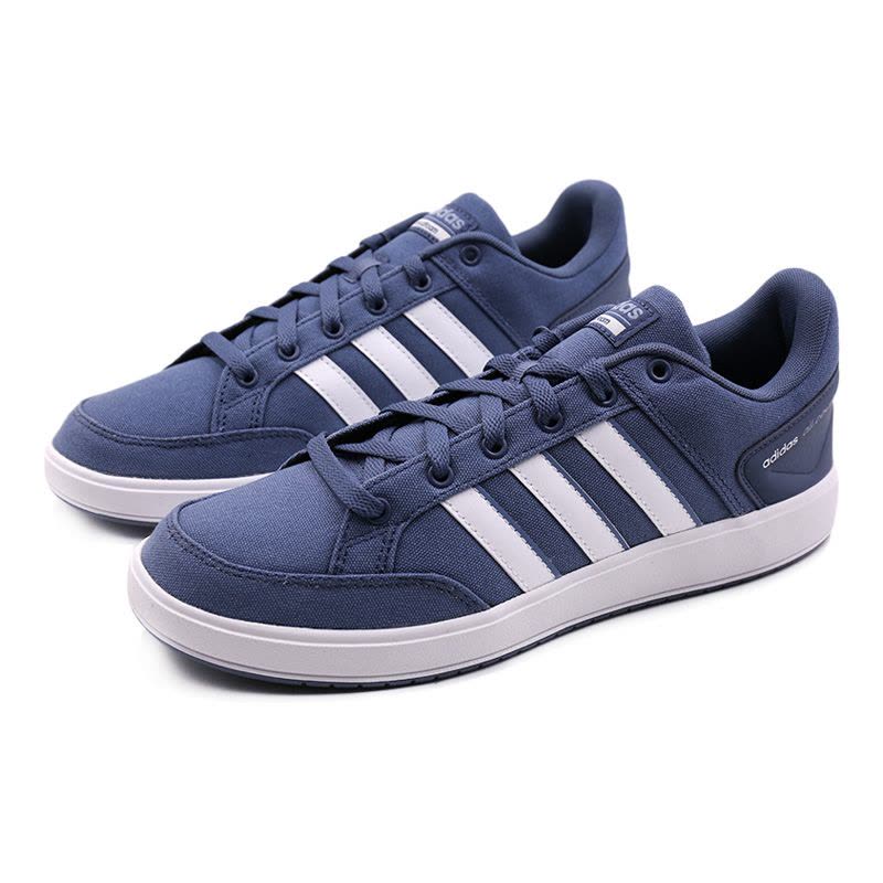 adidas阿迪达斯男鞋运动低帮轻便透气休闲鞋板鞋-B43878图片