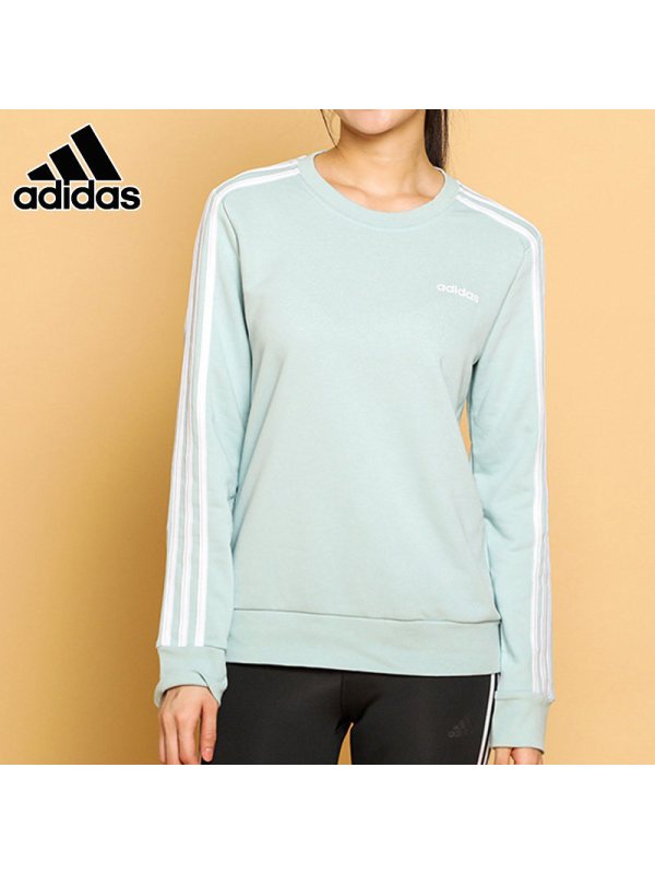 Adidas阿迪达斯2020秋季新款女子圆领套头衫运动服卫衣上衣FL9205