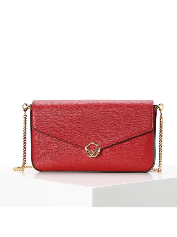 预订FENDI KAN I 女士链带单肩包 8BS032牛皮革