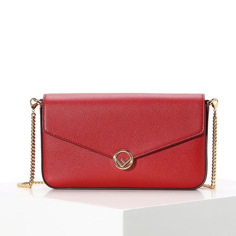 预订FENDI KAN I 女士链带单肩包 8BS032牛皮革图片