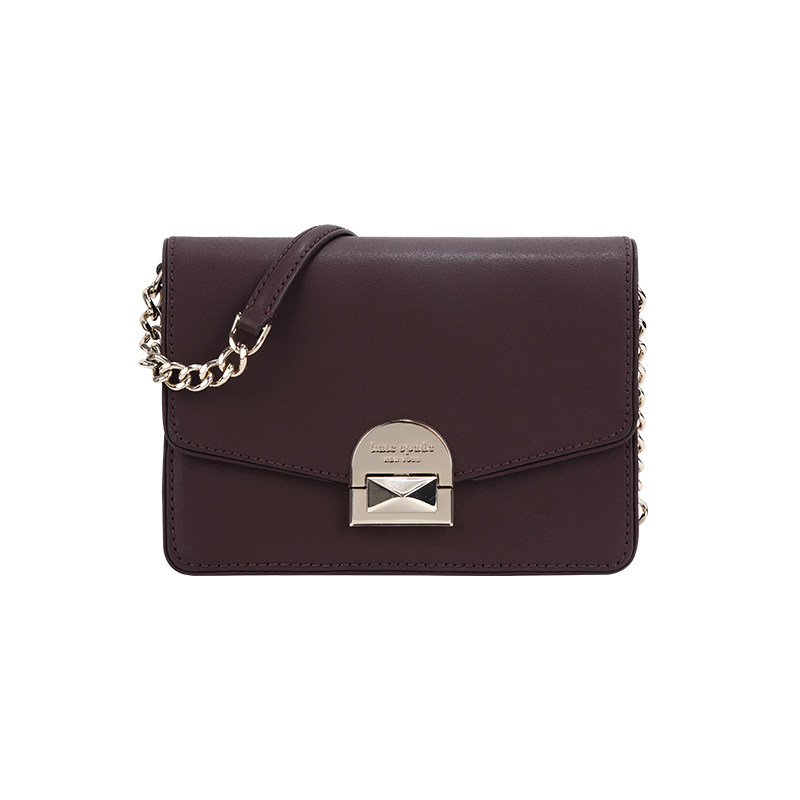 katespade凯特丝蓓奥莱款女士背包时尚简约商务信封包单肩斜挎链条包