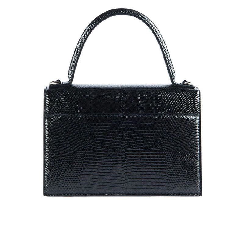 【预定】BALENCIAGA/巴黎世家SHARP超小号单肩包 蜥蜴纹压花图片