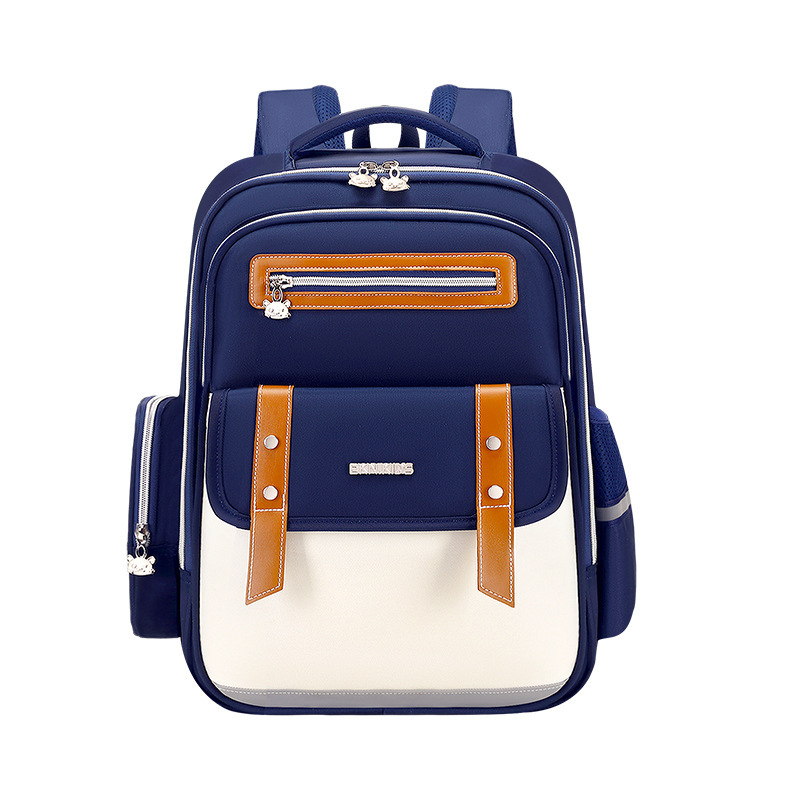 2024新款儿童小学生书包护脊 大容量减负双肩包防泼水牛津布书包