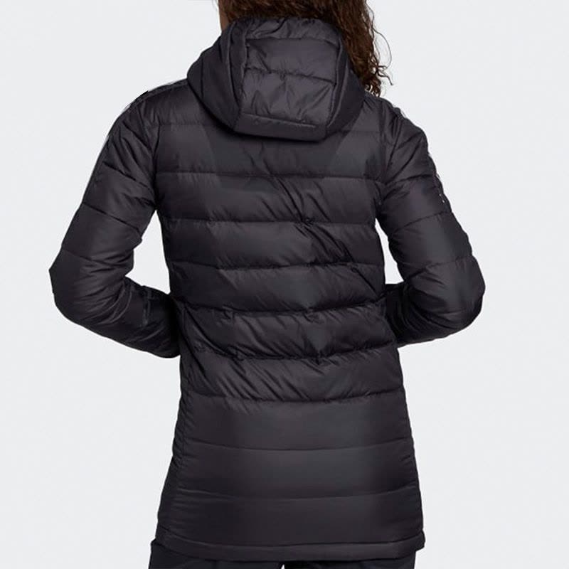 Adidas阿迪达斯运动羽绒服女2020冬季新款休闲连帽保暖外套GH4590图片