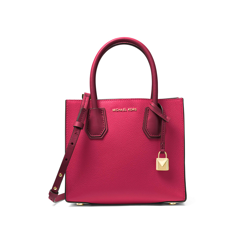 MICHAEL KORS 迈克·科尔斯 Mercer 新款 皮革 欧美时尚 敞口小号手袋手提包 女30S7GM9M2L