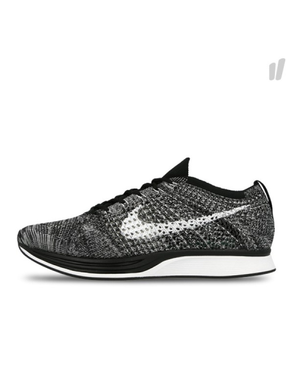 NikeFlyknitRacer黑白奥利奥飞线男鞋休闲跑步鞋526628-012