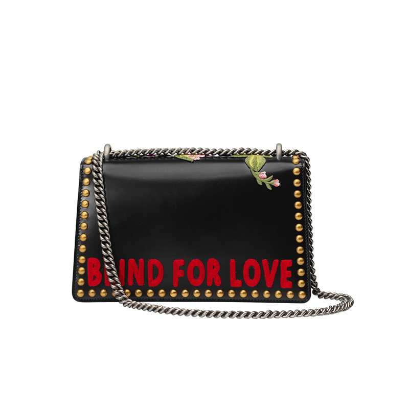 gucci古驰dionysus系列女士牛皮革新款饰贴绣中国风虎头扣酒神包