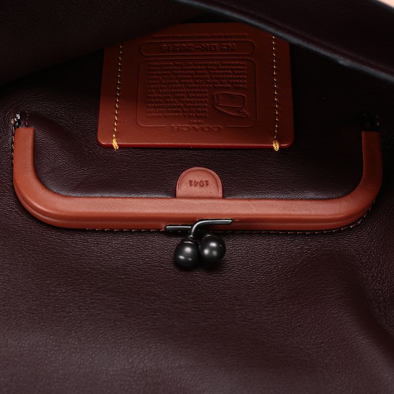 COACH 蔻驰 女士COACH 1941系列皮质单肩斜挎包 58157
