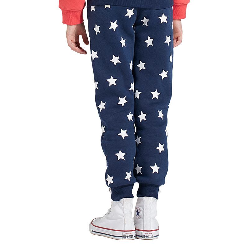 匡威（Converse）匡威童装女童裤子秋印花长裤女小童儿童裤子73122KP946U4B图片