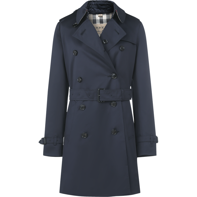 博柏利巴宝莉burberry女款中长款风衣上衣外套80192541