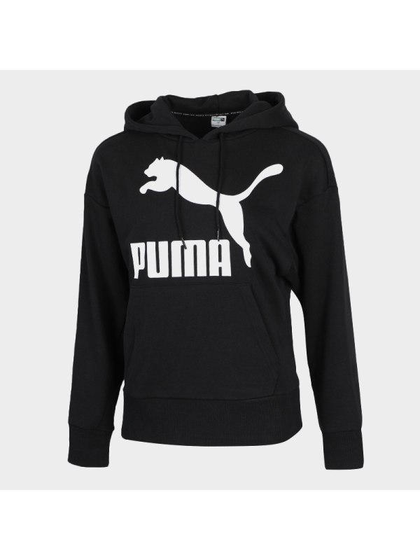 PUMA(彪马)2020Classics Logo Hoody Regul冬季女子针织卫衣
