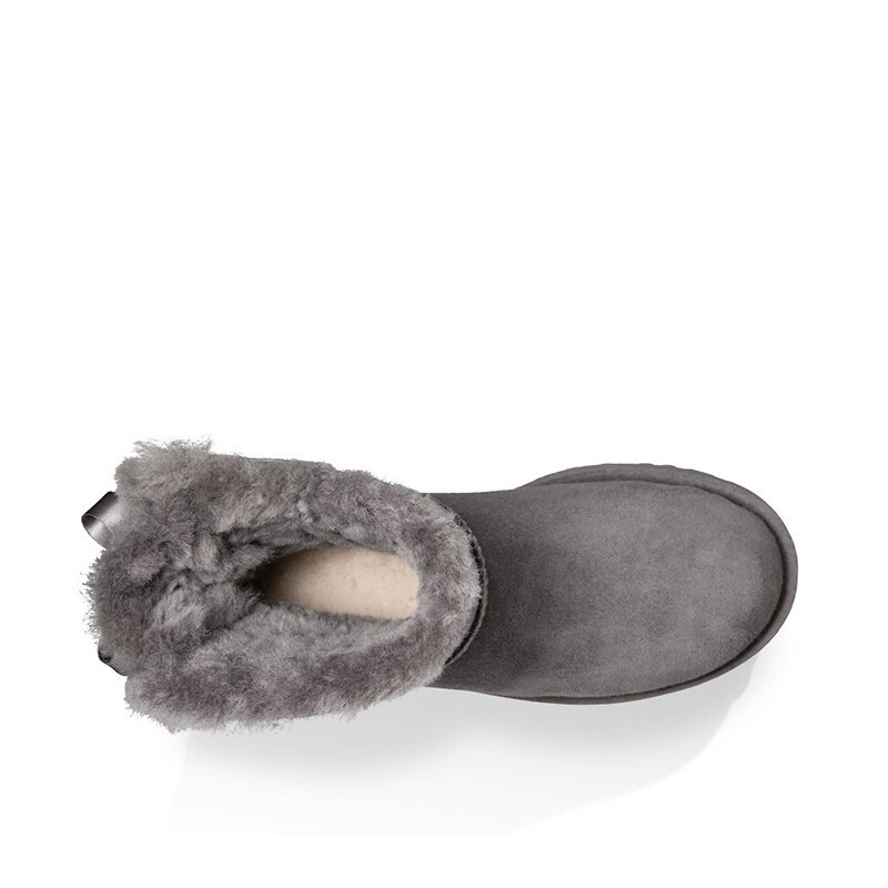 UGG 女士Classic Boot系列迷你贝莉蝴蝶结2.0经典雪地靴 1016501