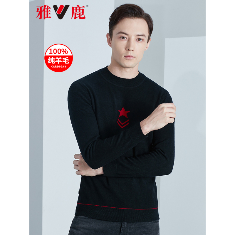 服装鞋帽>男装>男士针织/毛衣>雅鹿>雅鹿男士针织/毛衣>优惠可参加