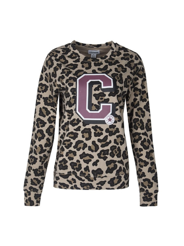 匡威卫衣长袖女子2018秋季新款潮运动休闲针织套头衫10004485-A01