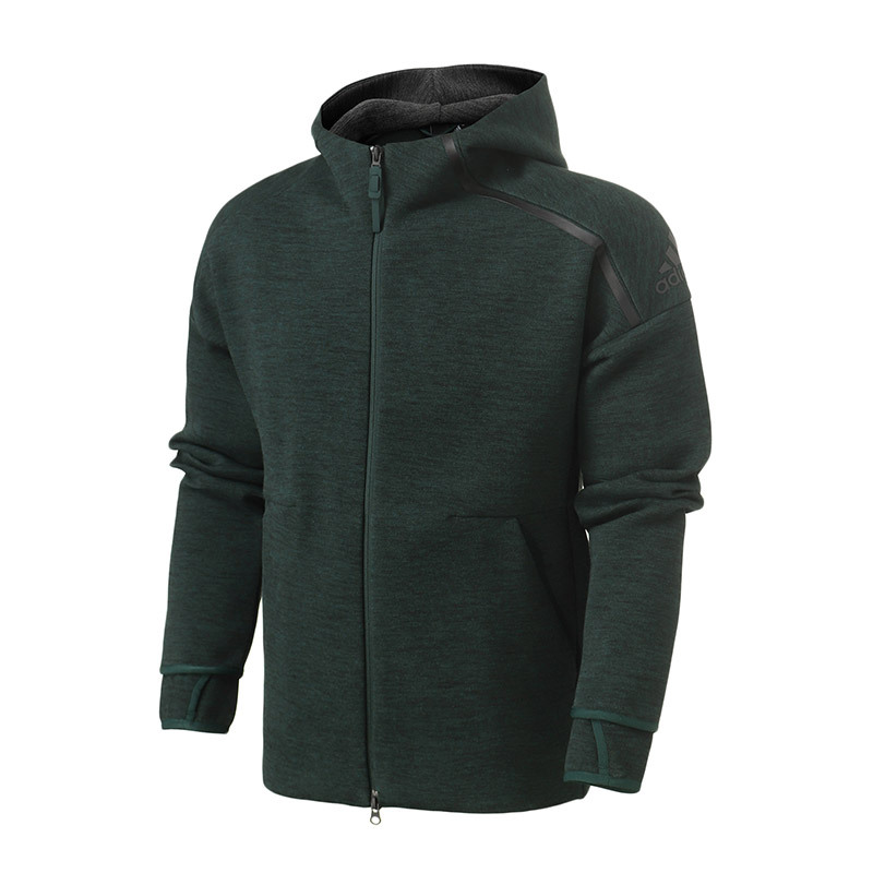 【自营】adidas男服夹克外套ZNE休闲运动服DY5782 L DY5782绿色