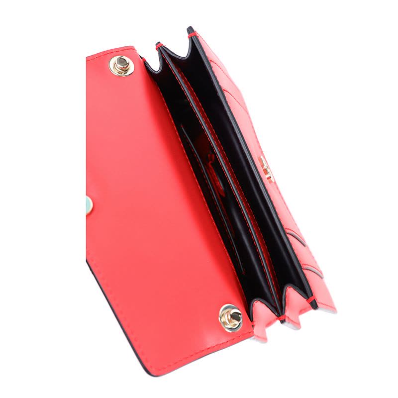 BVLGARI 宝格丽 Serpenti Forever 斜挎包 单肩包 链条包 经典蛇头光面皮288042金扣图片