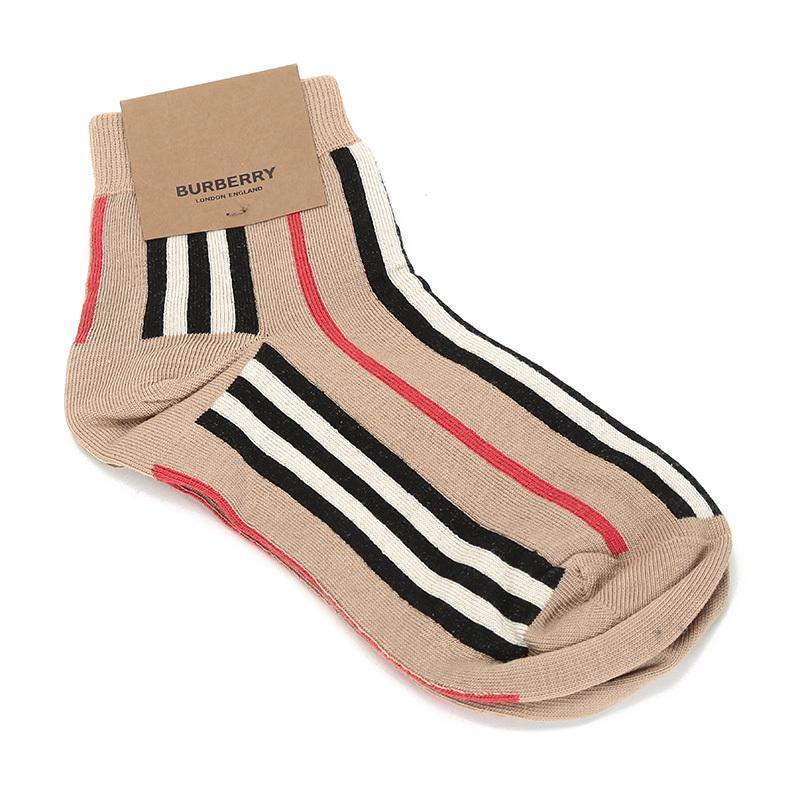 burberry博柏利女款棉质袜子80125541视频