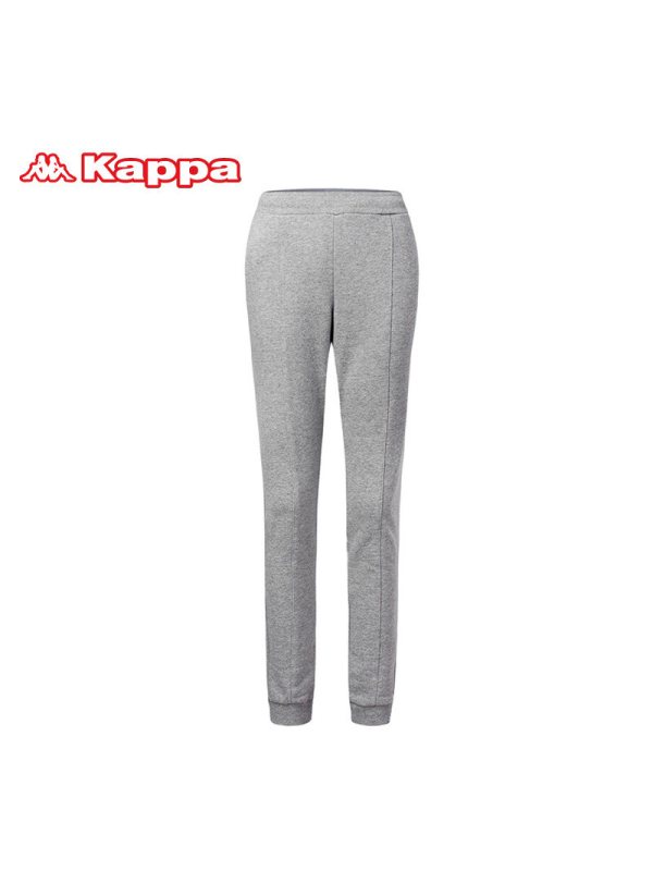 KAPPA卡帕专柜女裤运动裤秋款收口卫裤针织长裤|K0862AK67D