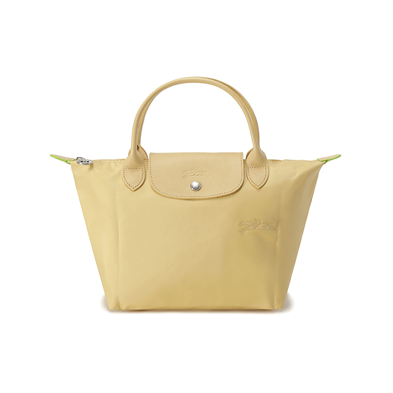 珑骧 LONGCHAMP 女士LE PLIAGE GREEN系列小号织物短柄可折叠手提包饺子包1621 919