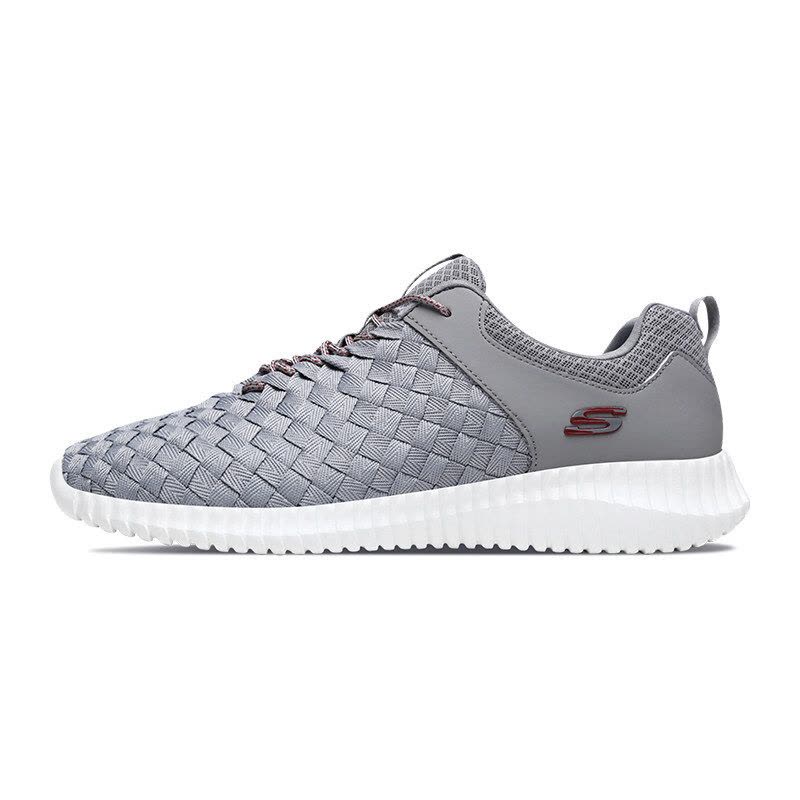 Skechers斯凯奇男鞋新款编织轻质舒适运动鞋减震休闲鞋 52864图片