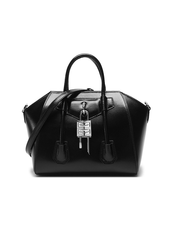 纪梵希 GIVENCHY 女士牛皮革 ANTIGONA LOCK手提单肩斜挎包迷你款 BB50J0B00D