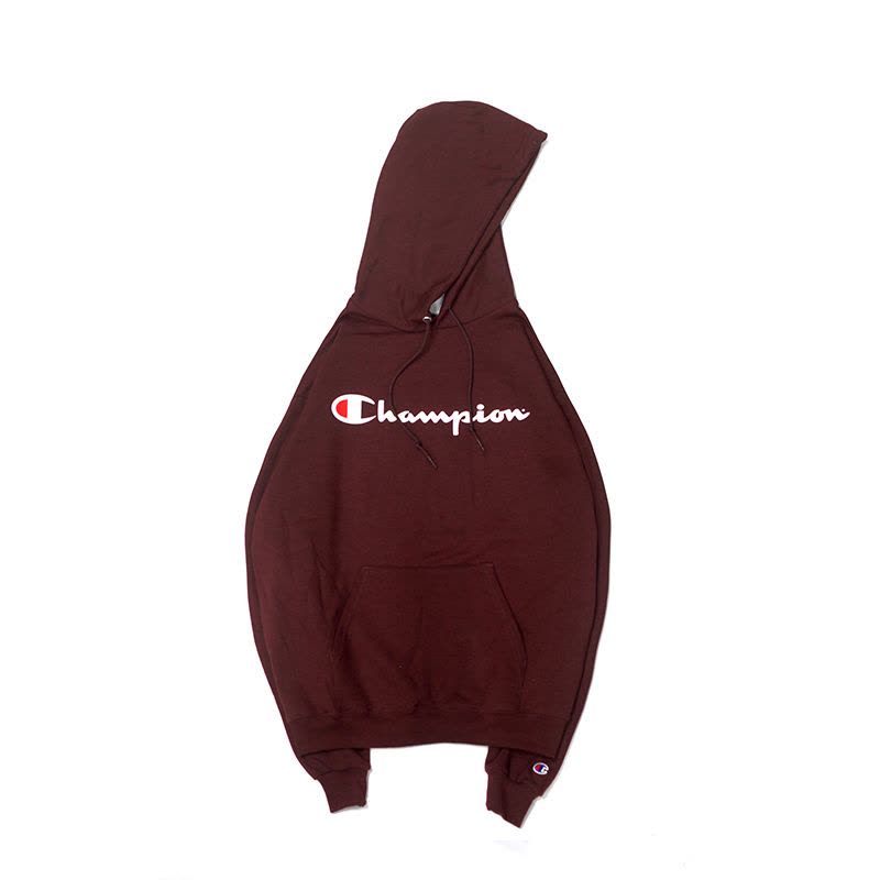 champion 冠军经典草写印花logo情侣款卫衣GDCA7347A-MR图片