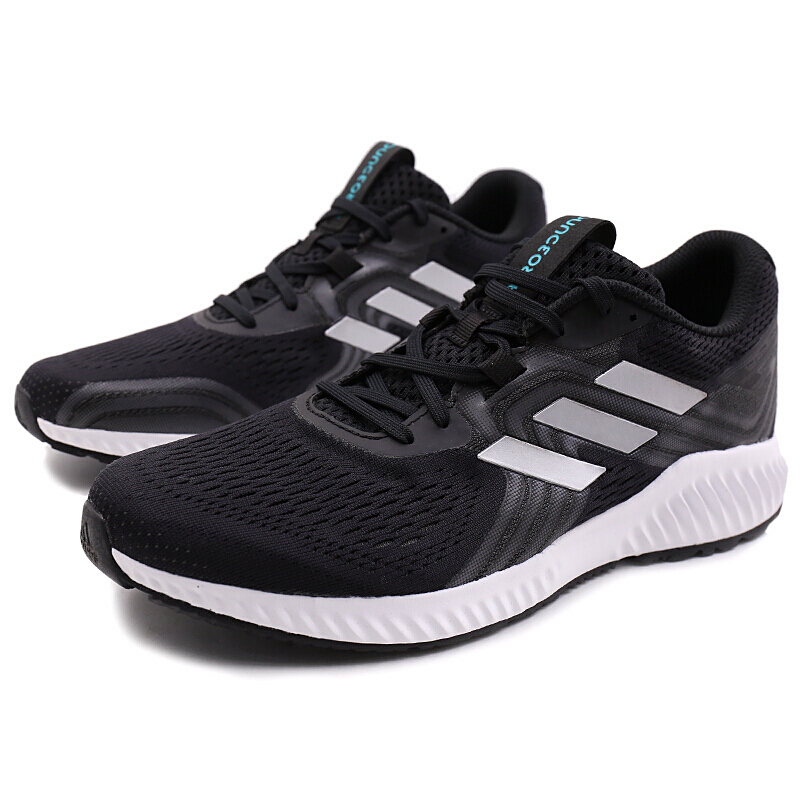 adidas阿迪达斯男子运动透气休闲训练跑步鞋aq0536