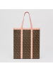 【预定】BURBERRY/博柏利 专属标识印花环保帆布竖版托特包 34*16*40CM