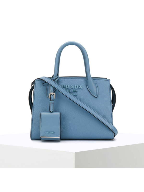 预订 20春夏款PRADA Saffiano 皮革手袋1BA269 NOO 22*16.5*11.5CM
