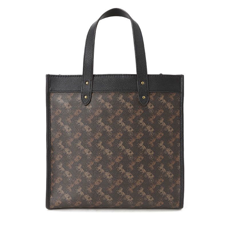 COACH 蔻驰 TOTE包 女士单肩 手提包马车印花织物89143图片