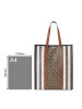 预售BURBERRY 博柏利 TB专属标识 竖版TOTE托特包 单肩包 手提包 TB标识TB LOGO织物8021486