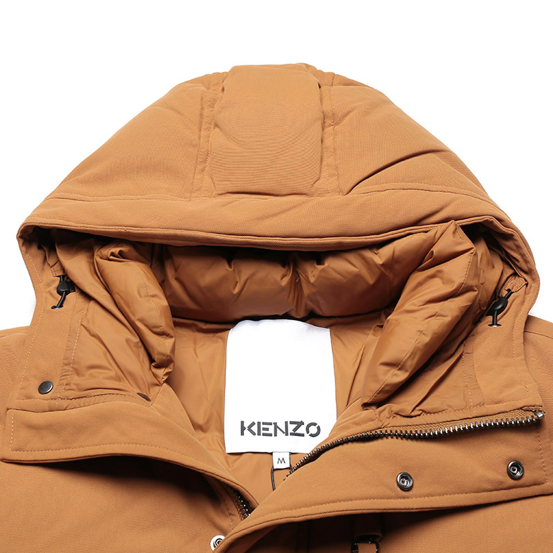 KENZO 高田贤三 男士 锦纶鸭绒连帽羽绒服 FA6 5OU123 1NK