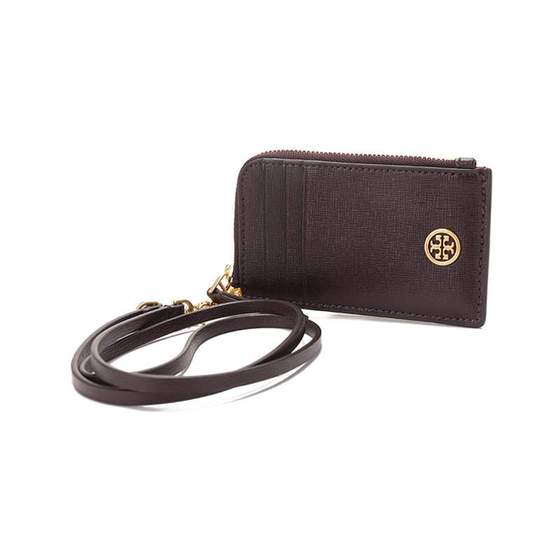 托里·伯奇 TORY BURCH TB女包 颈部挂包卡包卡夹皮革84073
