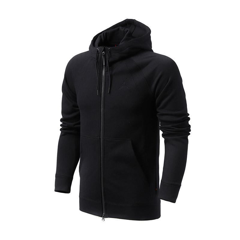 NIKE耐克男装夹克JORDAN系列针织保暖连帽休闲运动服860197