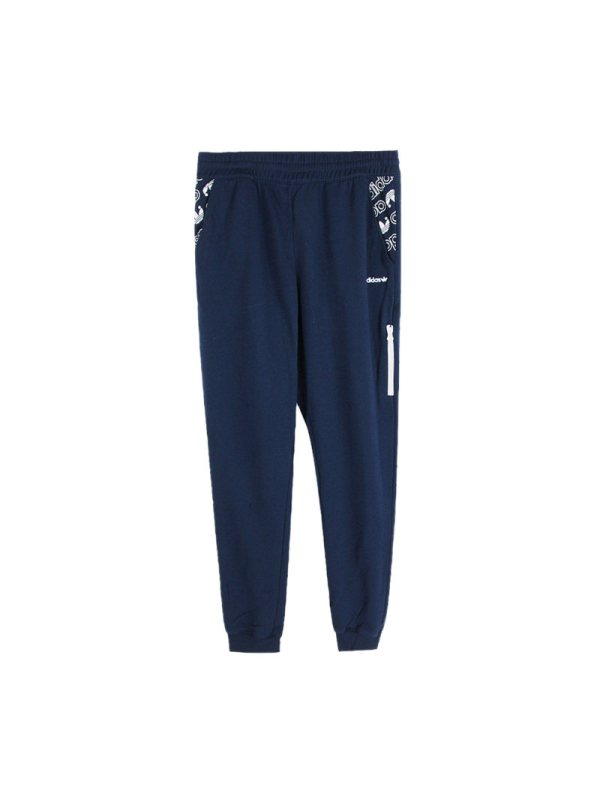 ADIDAS阿迪达斯三叶秋季男子休闲运动针织长裤DN8032
