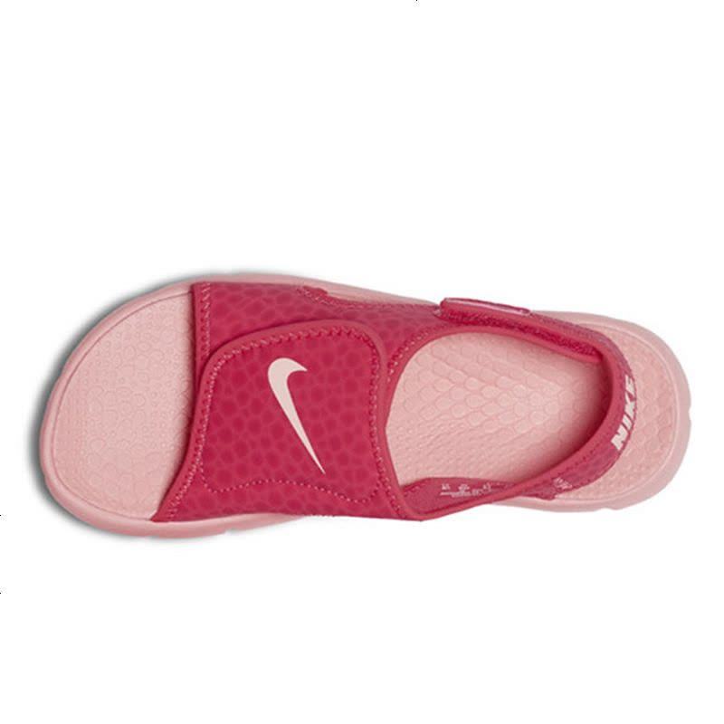 NIKE 耐克新款儿童女子童鞋舒适运动休闲透气凉鞋386520-608图片