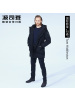 波司登保暖GORE-TEX防水防寒中长款羽绒服外套男