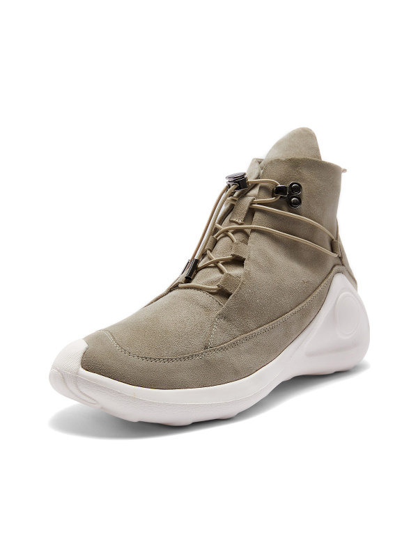 维界高帮鞋韩版男士马丁靴男个性潮鞋子休闲男鞋板鞋夏季靴子真皮