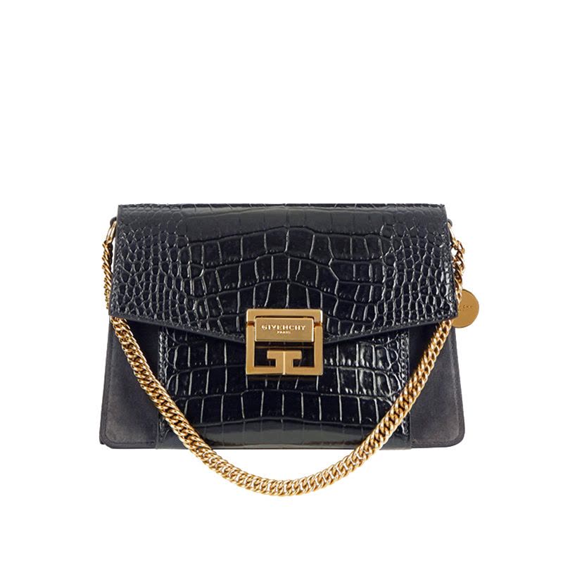 【预定】GIVENCHY/纪梵希 小号鳄鱼纹效果皮革包 BB501CB0LU图片